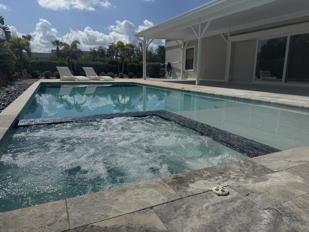 High - waterline | Jackson Pools Florida pool builder