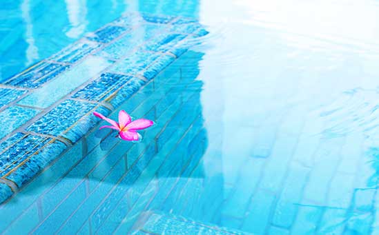 Swimming pool tile replacement