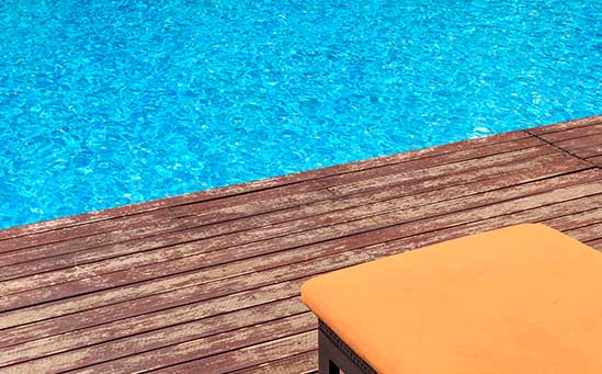 Swimming pool deck renovation